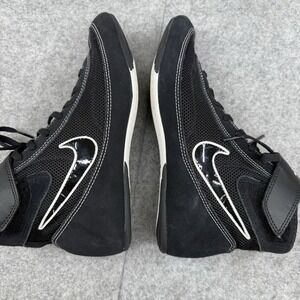 Nike Speed Sweep VII 7 Wrestling Shoes Men's US 7 Black White 366683-001